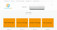 Desktop Screenshot of klimaanlage.info