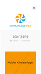Mobile Screenshot of klimaanlage.info